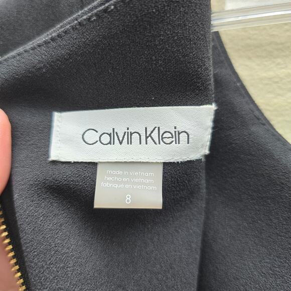 Calvin Klein Black Midi Dress - Picture 3 of 7